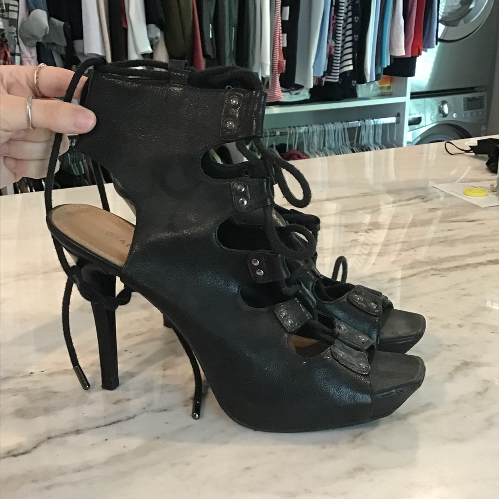 Gianni Bini Lace-up Heels